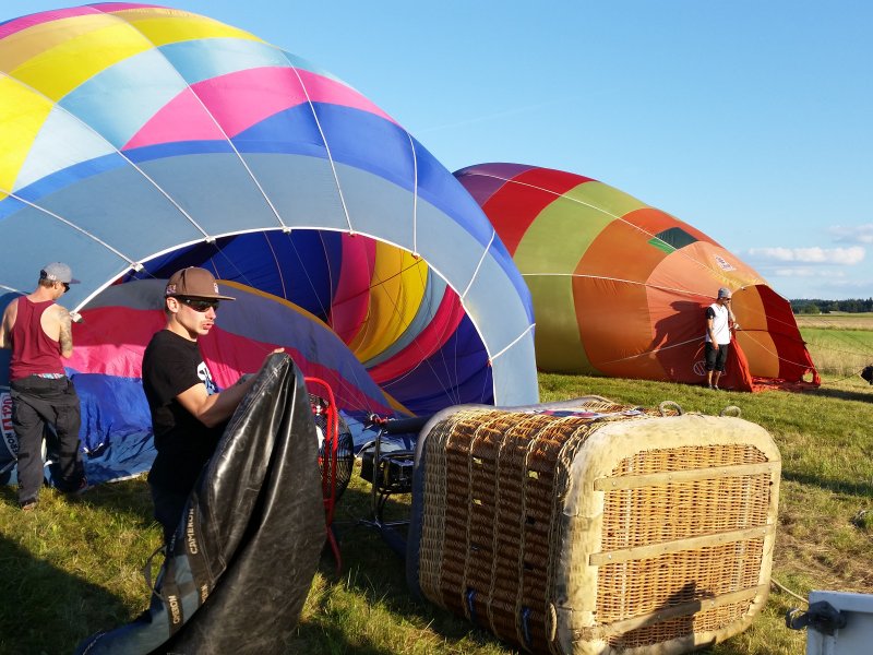 Lety balonem a vyhlídkové lety
