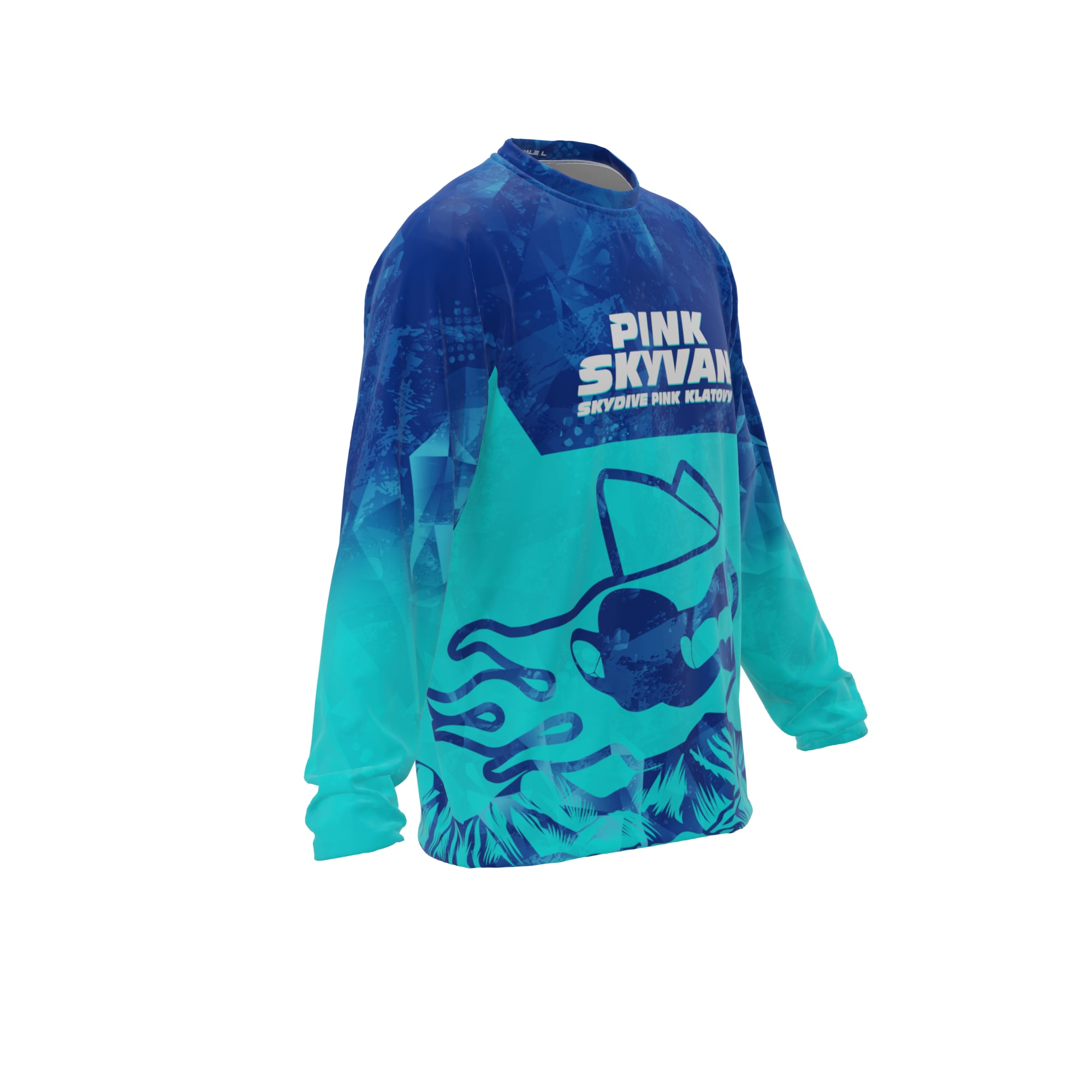 Sportovní Jersey Skyvan BLUE - obrázek 3